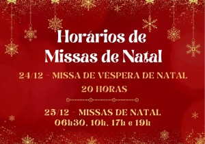 MISSAS DE NATAL 