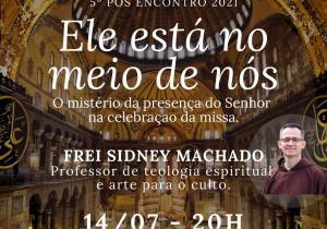 5º PÓS ENCONTRO 2021  Esperamos vocês nesta quarta, 14/07, às 20h no https://www.facebook.com/eccecsu