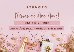 MISSAS DE ANO NOVO