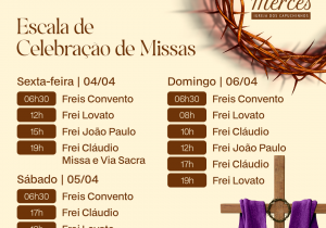 Escala de Celebração de Missas