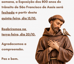 Exposição de São Francisco - Interrupção