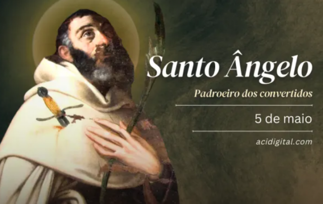 Hoje é celebrado santo Ângelo, mártir dos carmelitas