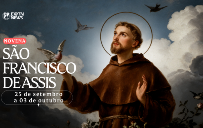 Hoje começa a novena a são Francisco de Assis