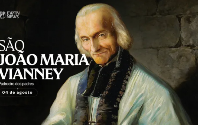 Hoje é a festa de são João Maria Vianney, padroeiro dos padres