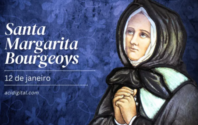 Hoje é dia de santa Margarida Bourgeoys, que descobriu a sua vocação numa procissão