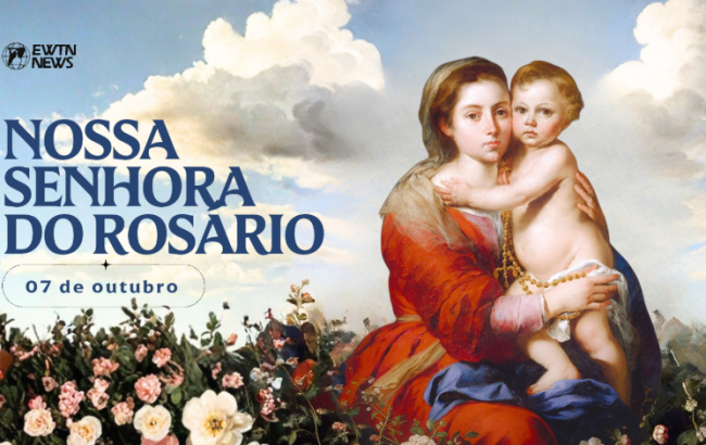 Hoje é celebrada Nossa Senhora do Rosário, auxílio dos cristãos