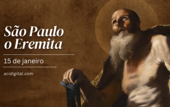 Hoje é dia de são Paulo, o Eremita, que encontrou Cristo no deserto e na solidão