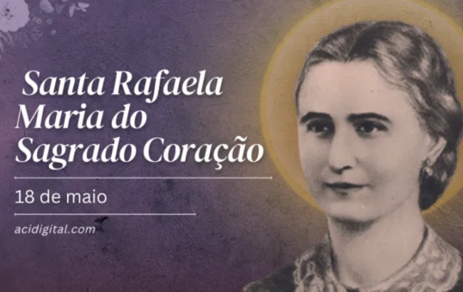 Hoje é celebrada santa Rafaela Maria do Sagrado Coração, religiosa espanhola