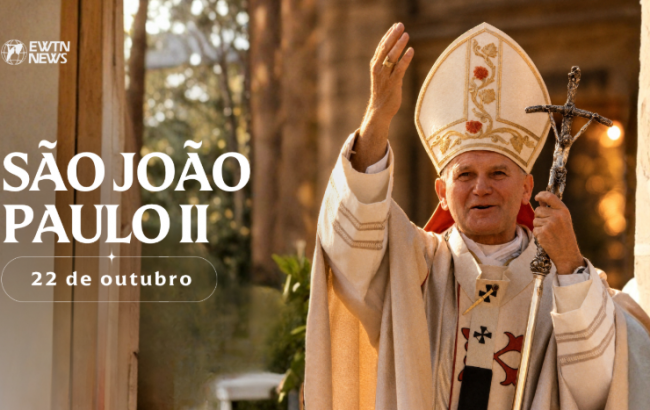 Hoje a Igreja celebra são João Paulo II, o papa da família e peregrino