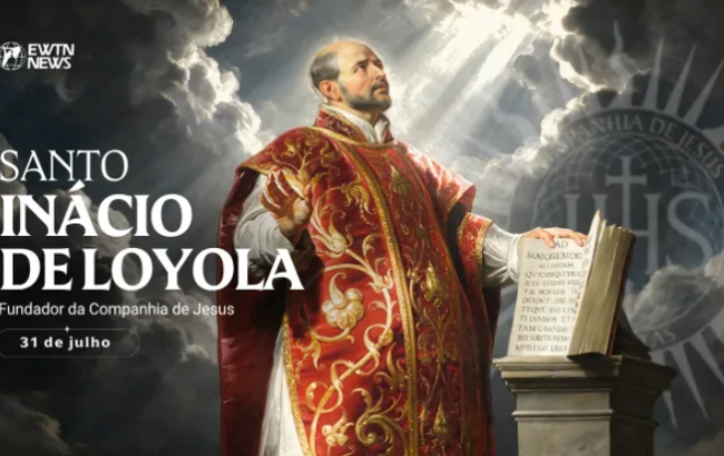 Hoje é a festa de santo Inácio de Loyola, fundador da Companhia de Jesus