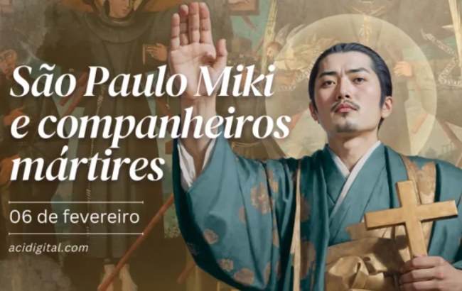 Hoje a Igreja celebra são Paulo Miki e companheiros mártires no Japão