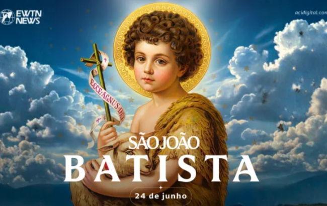 Hoje a Igreja celebra a natividade de são João Batista, o profeta do Altíssimo