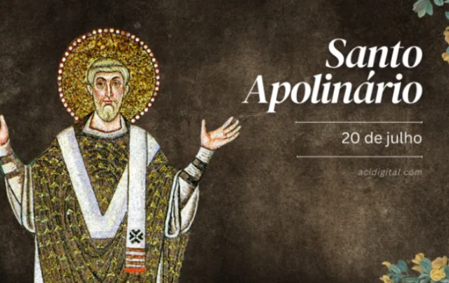 Hoje é celebrado santo Apolinário mártir, bispo de Ravena