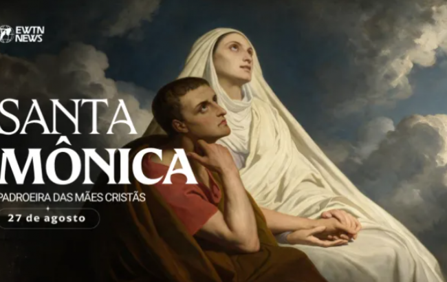 Hoje é dia de santa Mônica, padroeira das mães cristãs