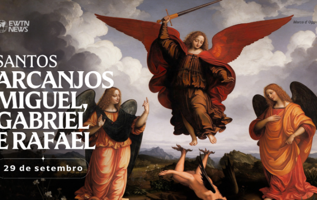Hoje a Igreja celebra os santos arcanjos Miguel, Gabriel e Rafael