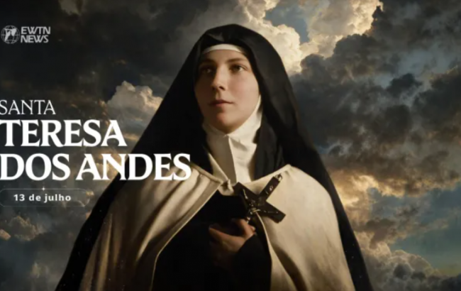 Hoje é celebrada santa Teresa dos Andes, padroeira dos jovens da América Latina