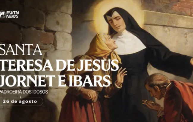 Hoje é dia de santa Teresa de Jesus Jornet e Ibars, padroeira dos idosos