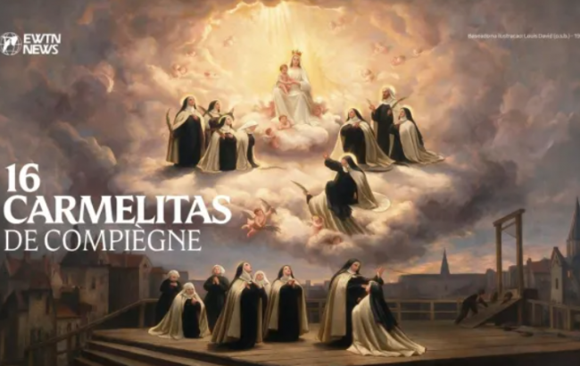 Hoje a Igreja recorda 16 carmelitas mártires decapitadas na Revolução Francesa