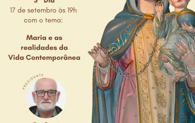 Terceiro dia da Novena de Nossa Senhora das Mercês