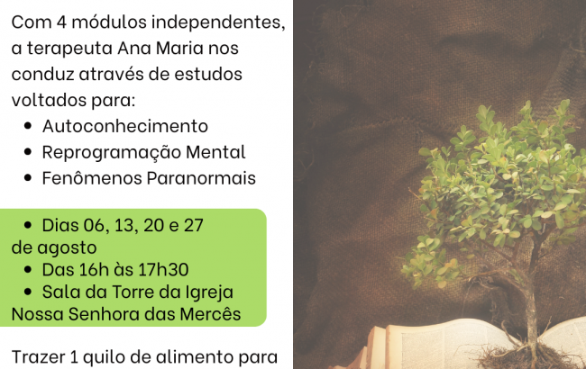 Convite para o Curso de Parapsicologia