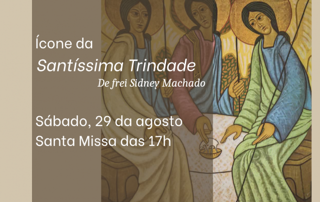 Paróquia recebe neste sábado, dia 29, o ícone da Santíssima Trindade