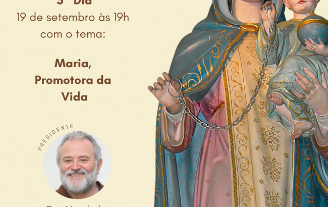 Quinto dia da Novena de Nossa Senhora das Mercês