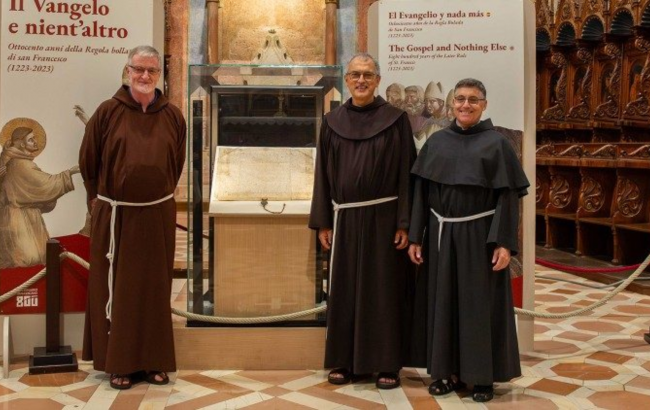 Em Roma, franciscanos celebram os 800 anos da confirmação da Regra