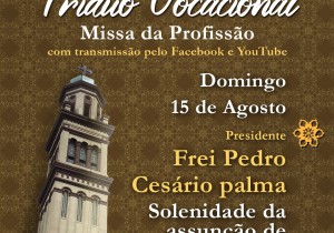 MISSA DA PROFISSÃO PERPÉTUA FREI MARCO AURÉLIO DE LARA OFMCap