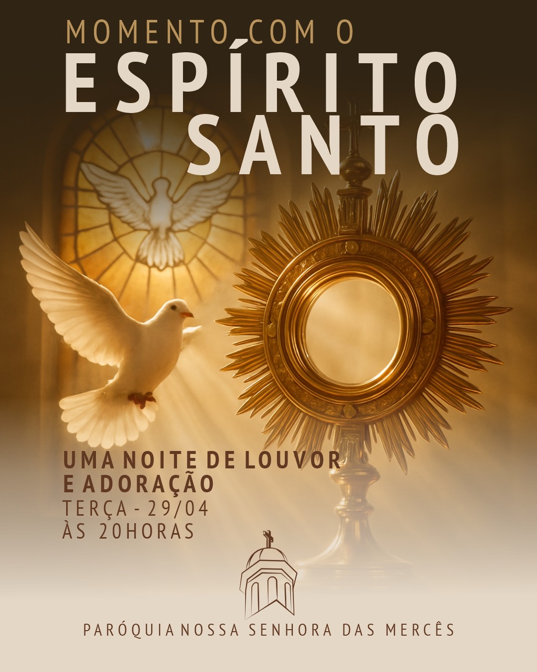 Momento com o Espírito Santo