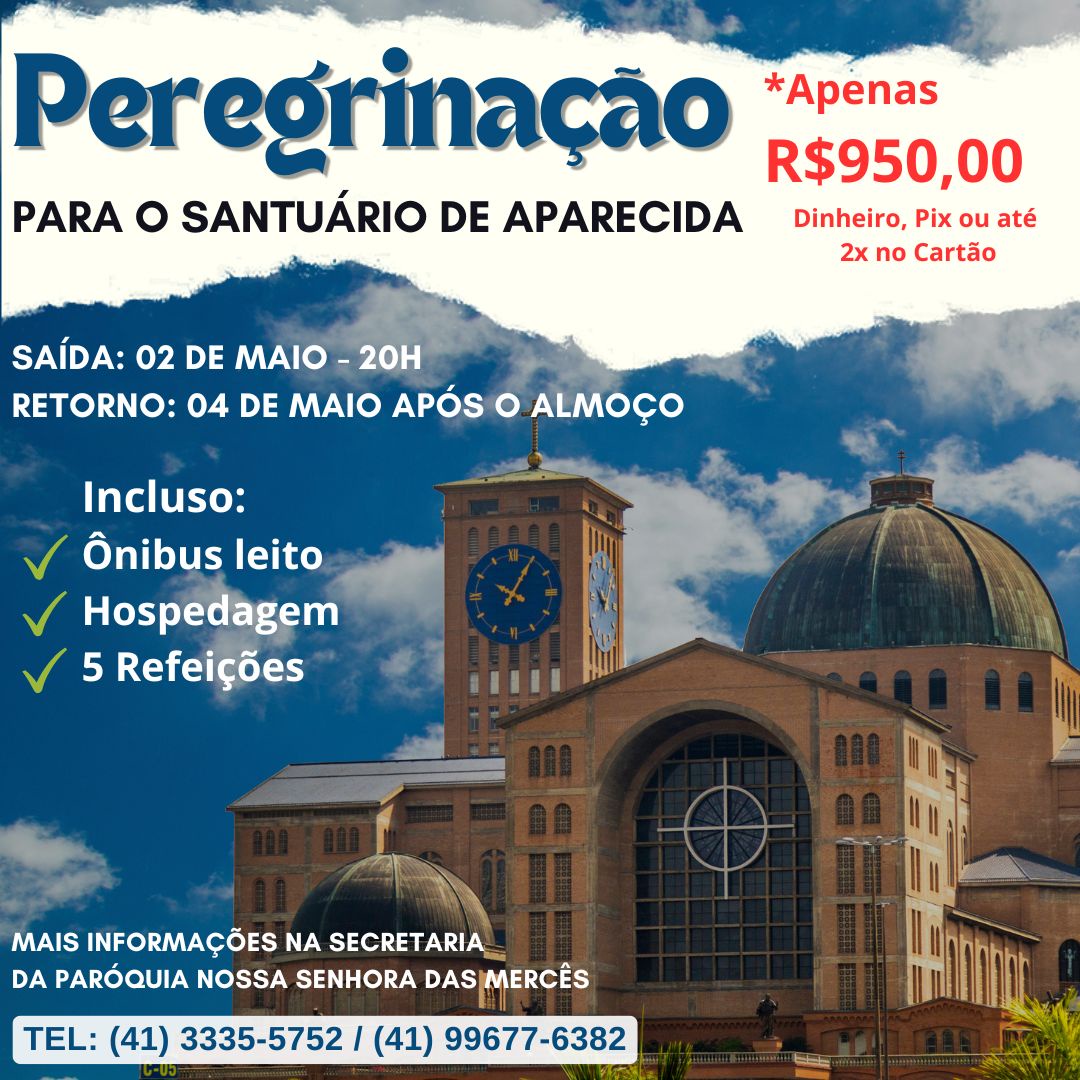 Peregrinação para o Santuário de Aparecida