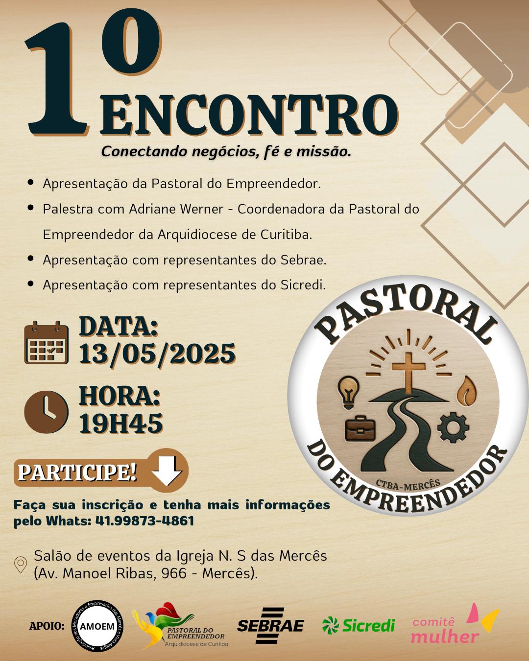 1º Encontro: Conectando Negócios, Fé e Missão